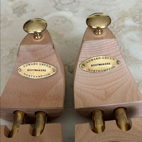 Edward Green Northampton Solid Carved Beechwood Shoe Trees $240 USD - Picture 4 of 11